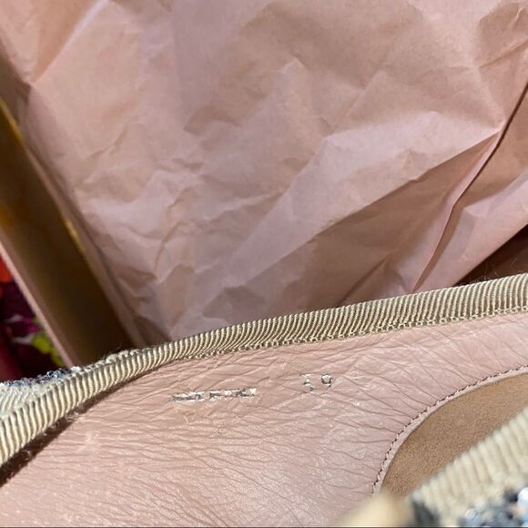 MIU MIU Logo Lace Up Platform Espadrille Sneakers - Picture 16 of 16